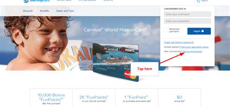 carnival cruise lines login